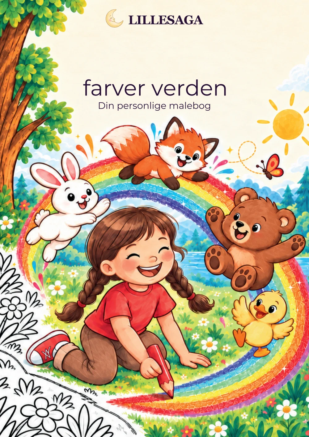 Forsiden til personlig malebog